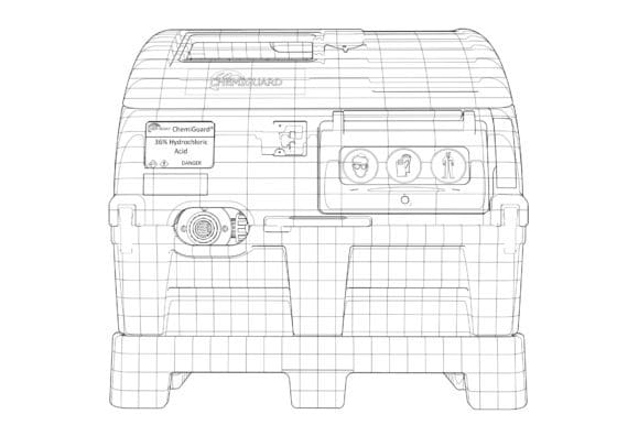 114 ChemiGuard Pumped Cabinet Illustration Front scaled