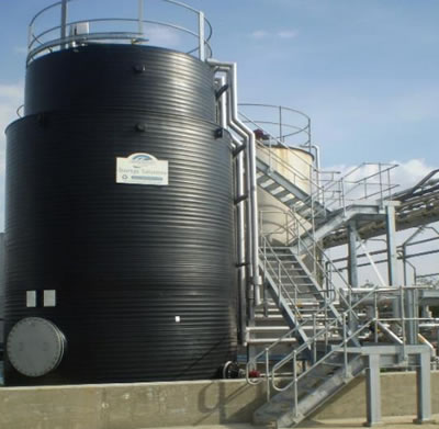 Sodium Hydroxide Self Bunded Tank