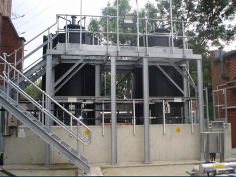 Sodium Hypochlorite Storage Tanks